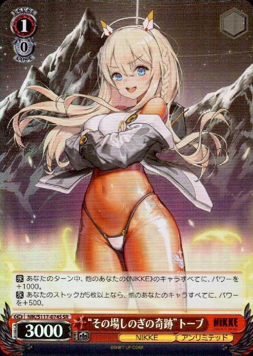 A makeshift miracle: Tove (NIK/117-074) SR