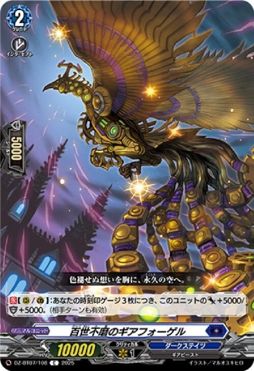The timeless Gear Vogel (DZ-BT07/108)