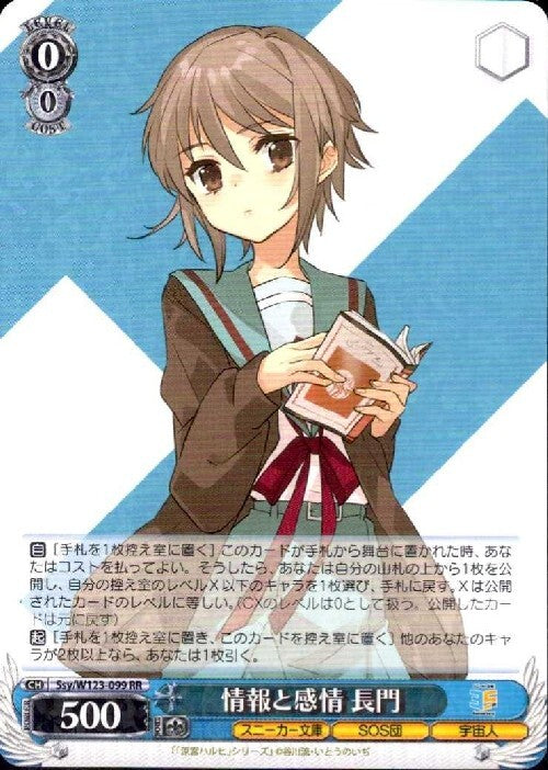 Information and Emotions Nagato (Ssy/W123-099) RR