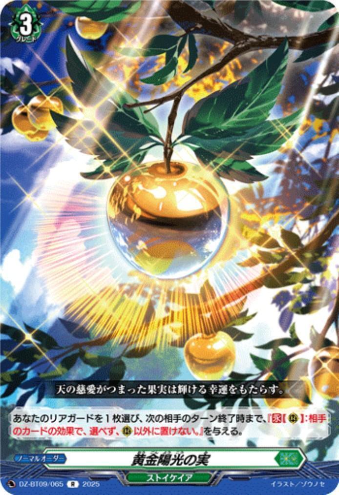 Golden Sunlight Fruit (DZ-BT09/065)