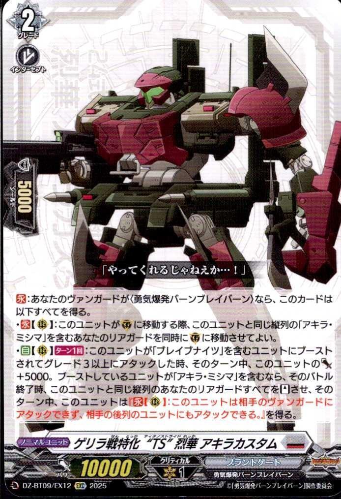 Guerrilla Warfare Specialized "TS" Rekka Akira Custom (DZ-BT09/EX12)