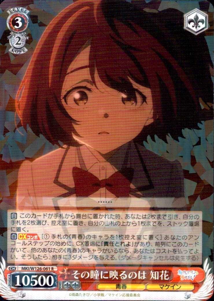 Reflected in those eyes is Chibana (MKI/W126-061) R