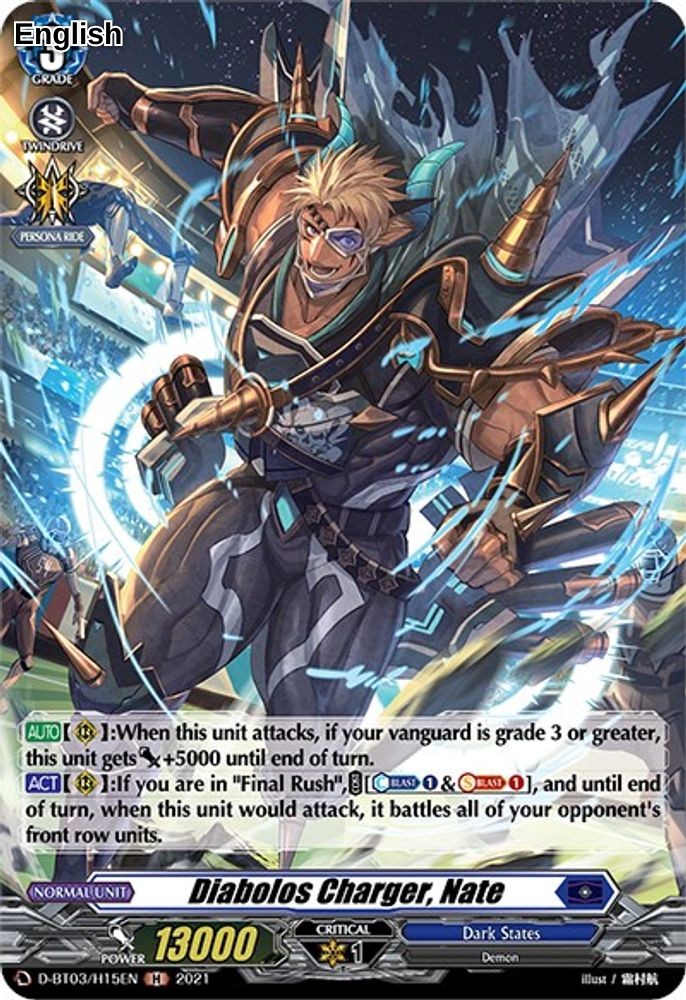 Diabolos Charger, Nate (Holo)