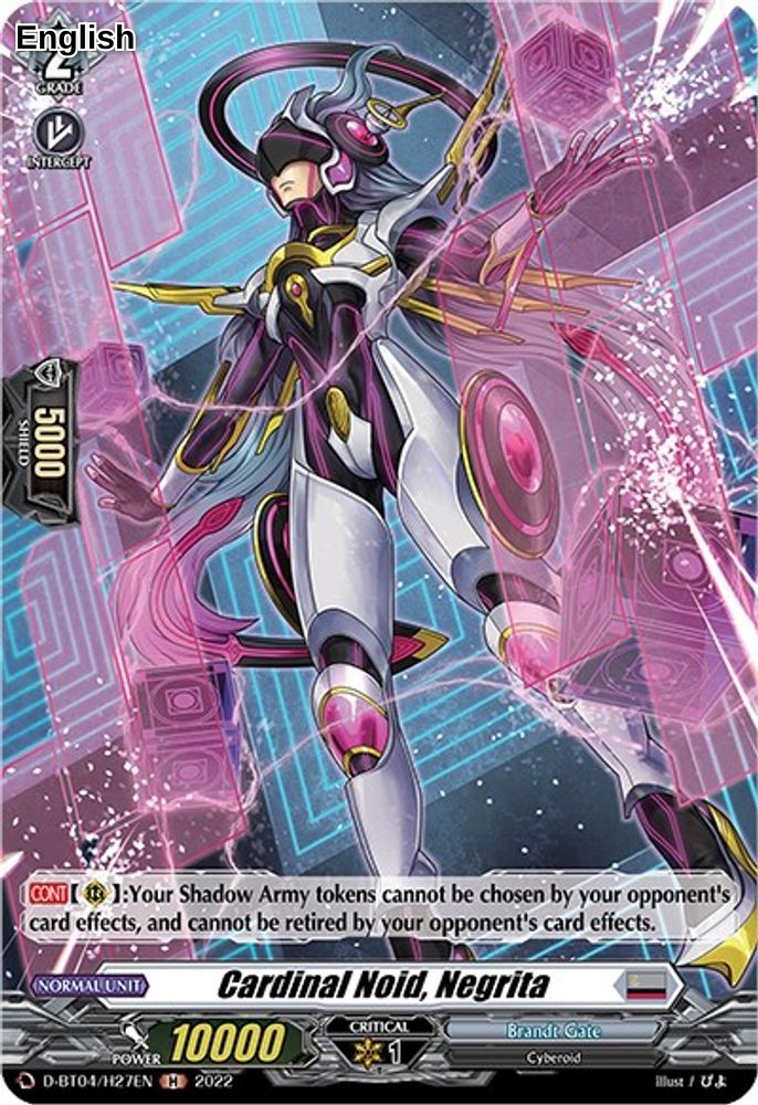 Cardinal Noid, Negrita (Holo)