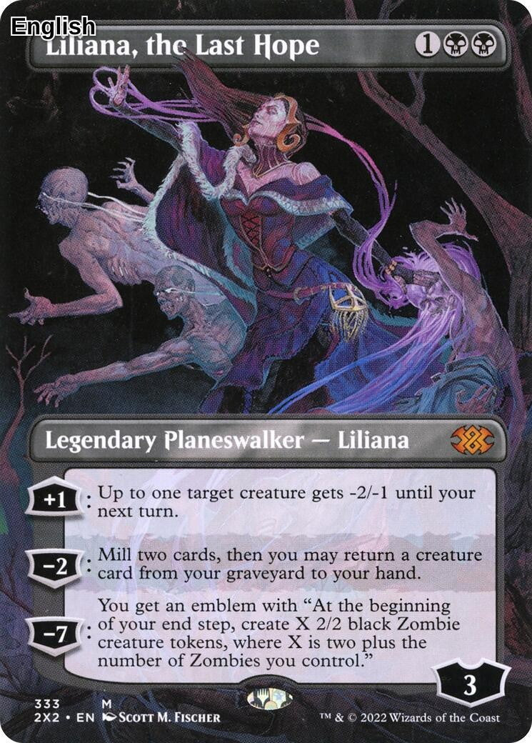 Liliana, the Last Hope (Borderless)