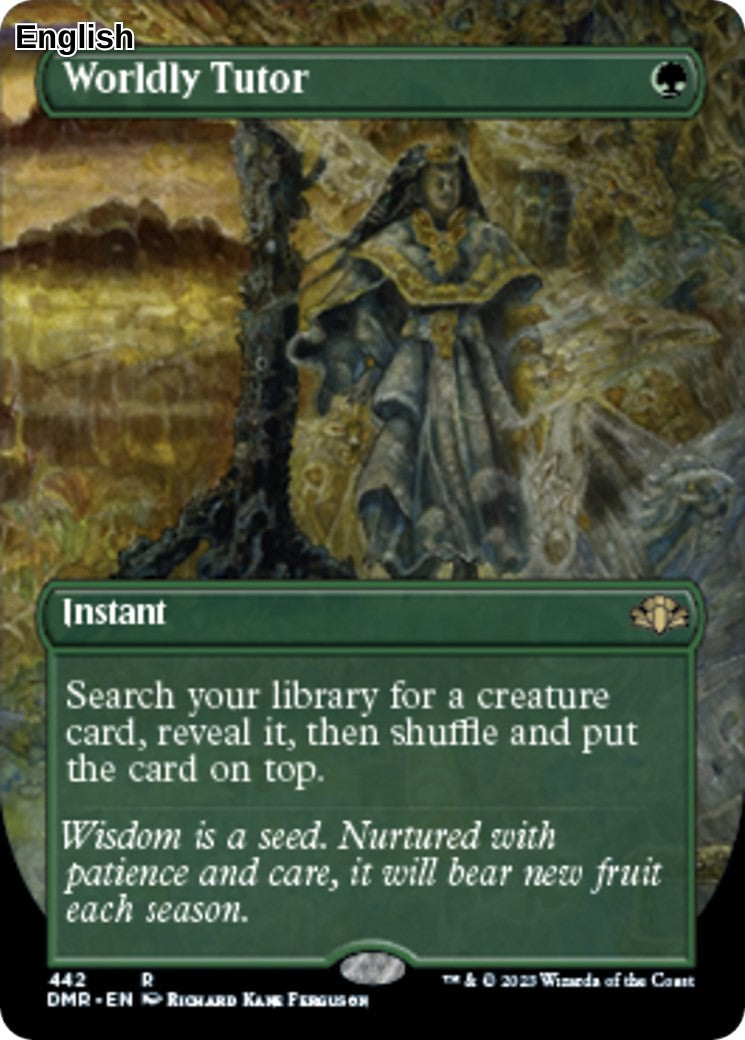 Worldly Tutor (Borderless)