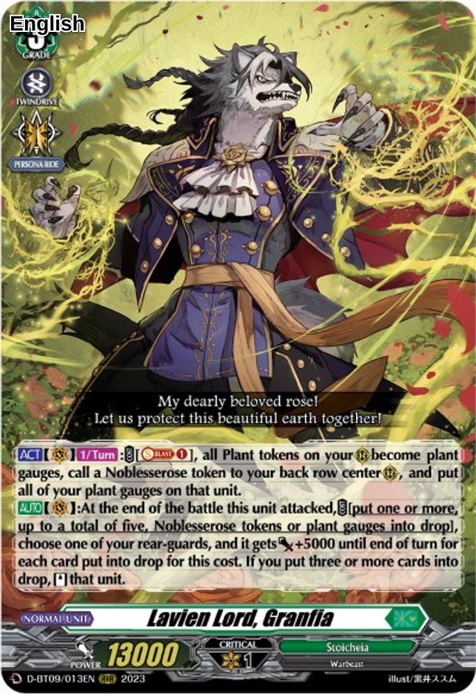 Lavien Lord, Granfia