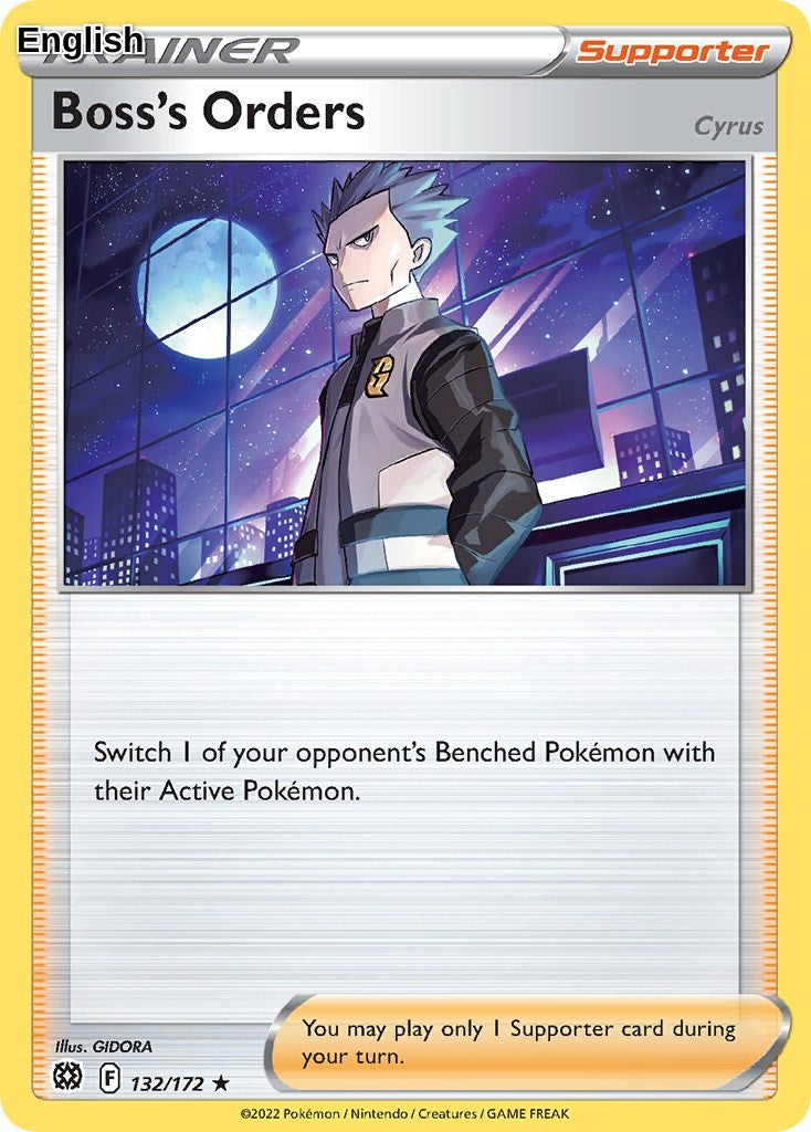 Boss's Orders (Cyrus) - 132/172 (Cosmos Holo)