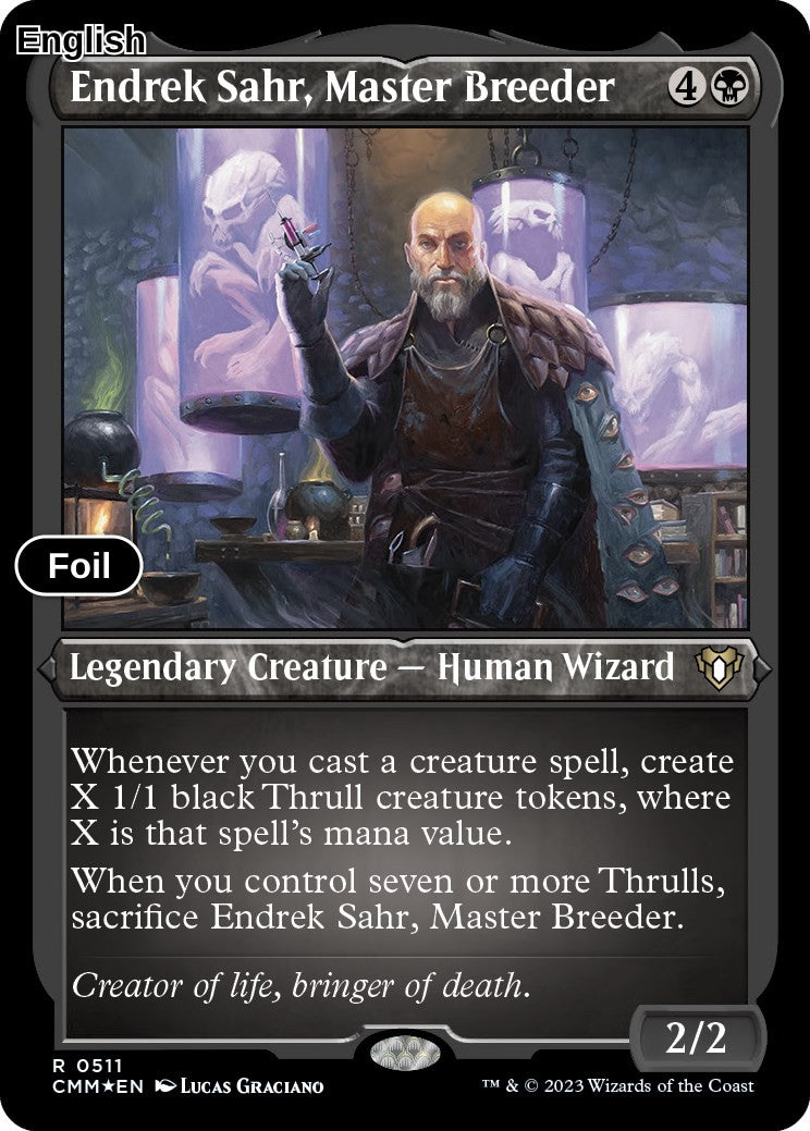 Endrek Sahr, Master Breeder (Foil Etched)
