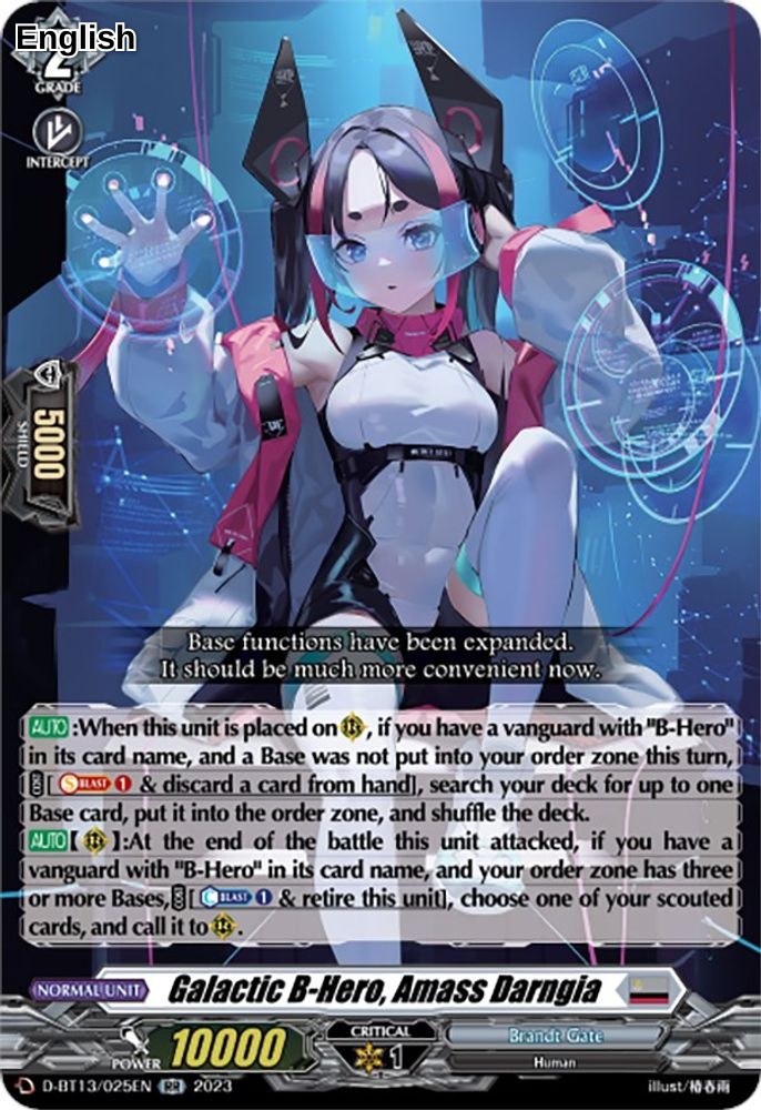 Galactic B-Hero, Amass Darngia