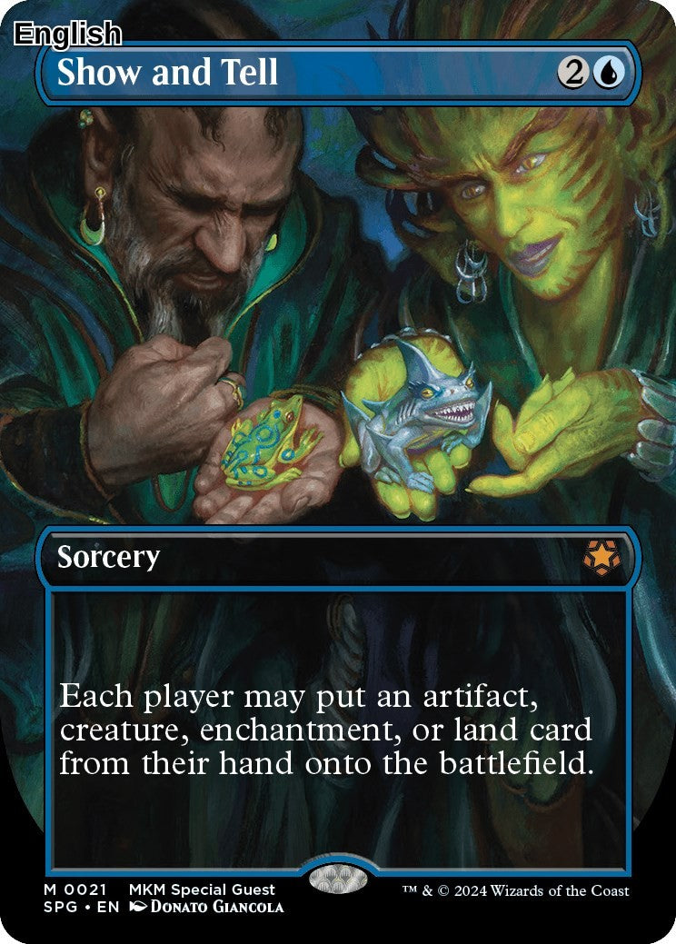 Show and Tell (Borderless)