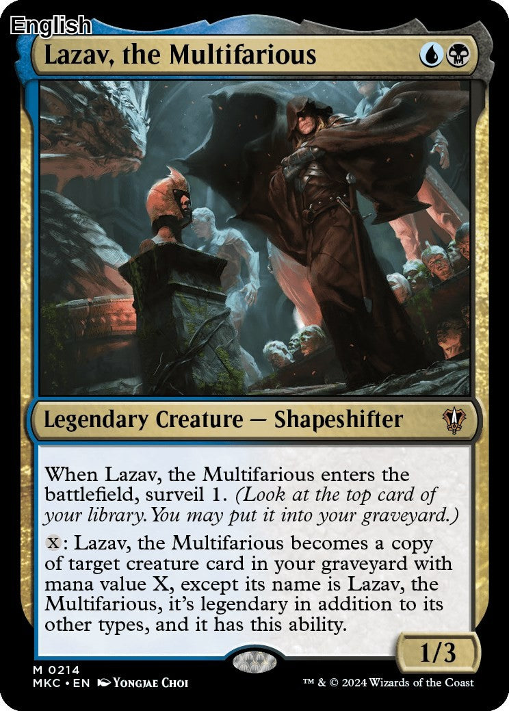 Lazav, the Multifarious