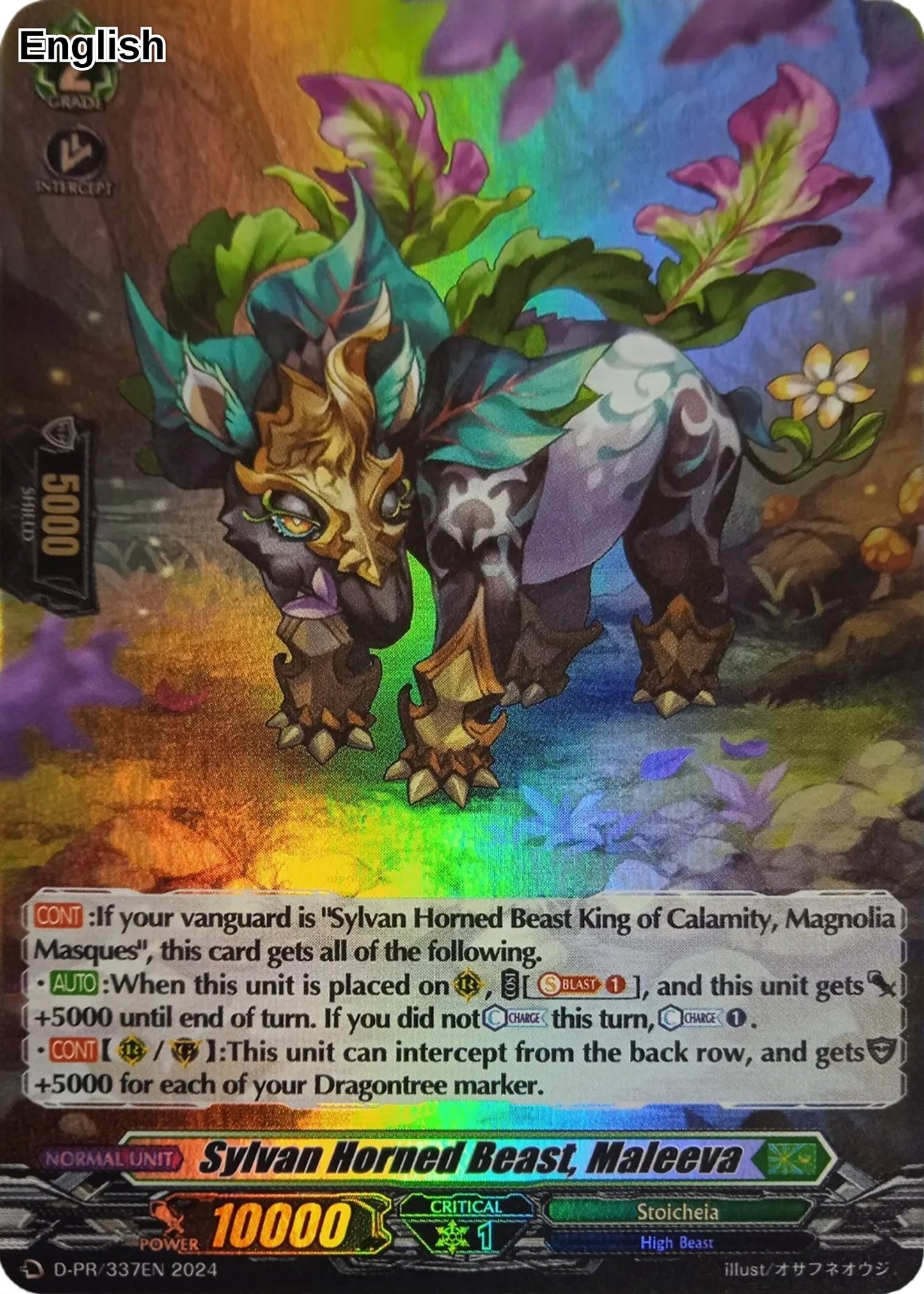 Sylvan Horned Beast, Maleeva (Foil)