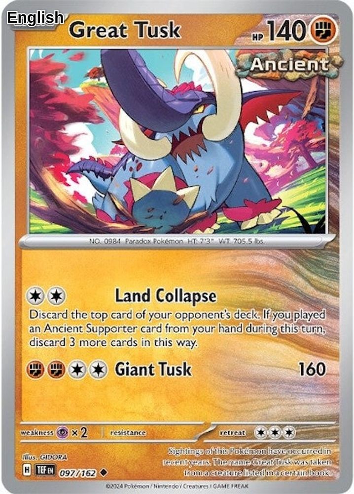 Great Tusk - 097/162
