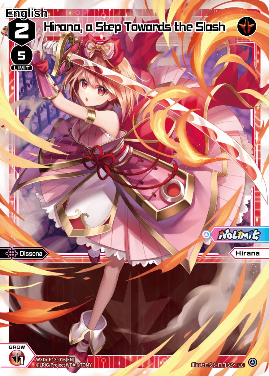 Hirana, a Step Towards the Slash