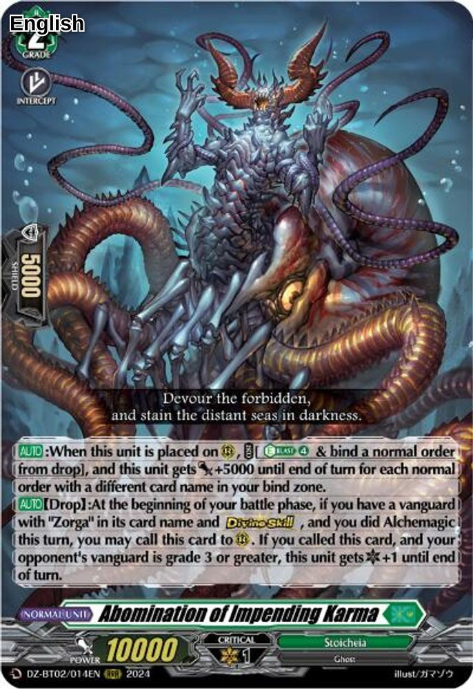 Abomination of Impending Karma