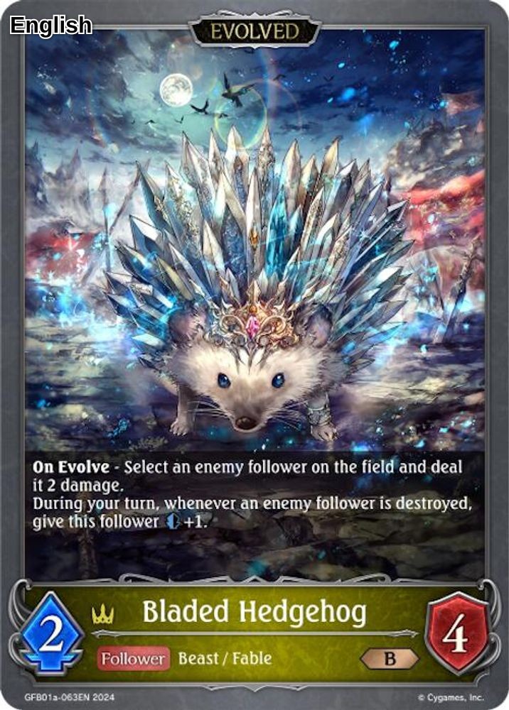 Bladed Hedgehog (Evolved)