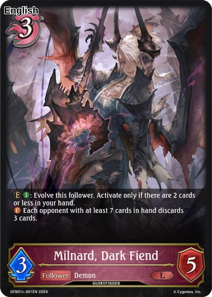 Milnard, Dark Fiend
