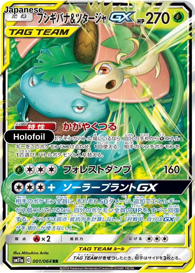 Venusaur & Snivy GX - 001/064