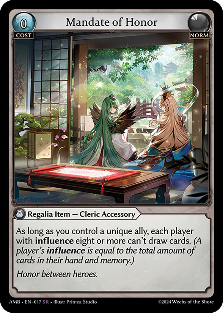 Mandate of Honor (017) [Mortal Ambition]-Tefuda