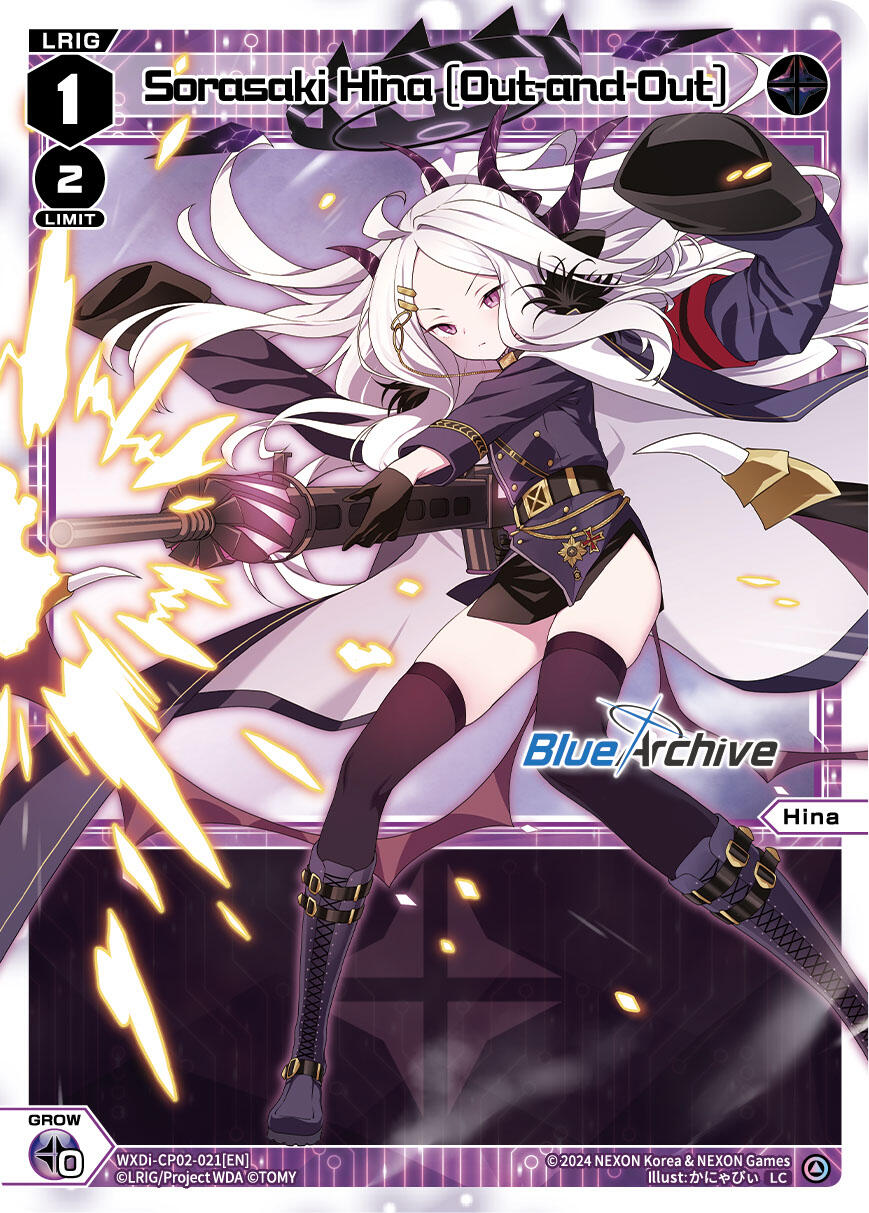 Sorasaki Hina [Out-and-Out] (WXDi-CP02-021[EN]) [Blue Archive DIVA