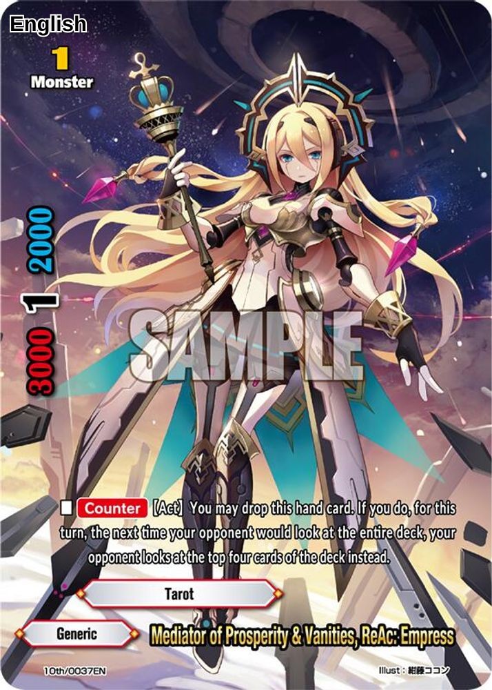 Mediator of Prosperity & Vanities, ReAc: Empress (Shop League 2020)