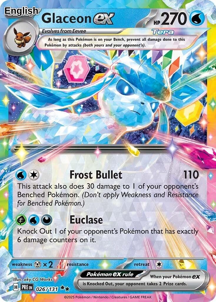 Glaceon ex - 026/131