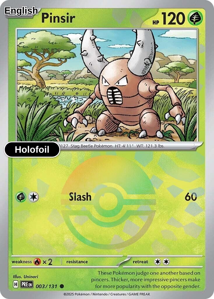 Pinsir (Poke Ball Pattern)