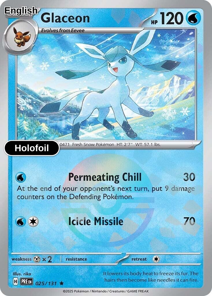Glaceon (Poke Ball Pattern)