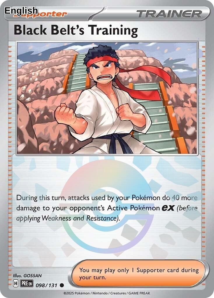 Black Belt's Training - 098/131 (Poke Ball Pattern)