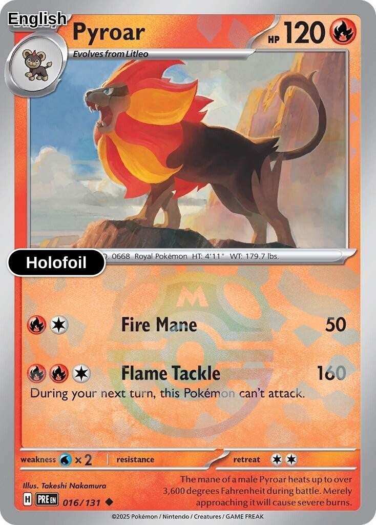 Pyroar (Master Ball Pattern)