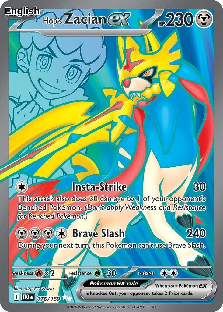 Hop's Zacian ex - 176/159