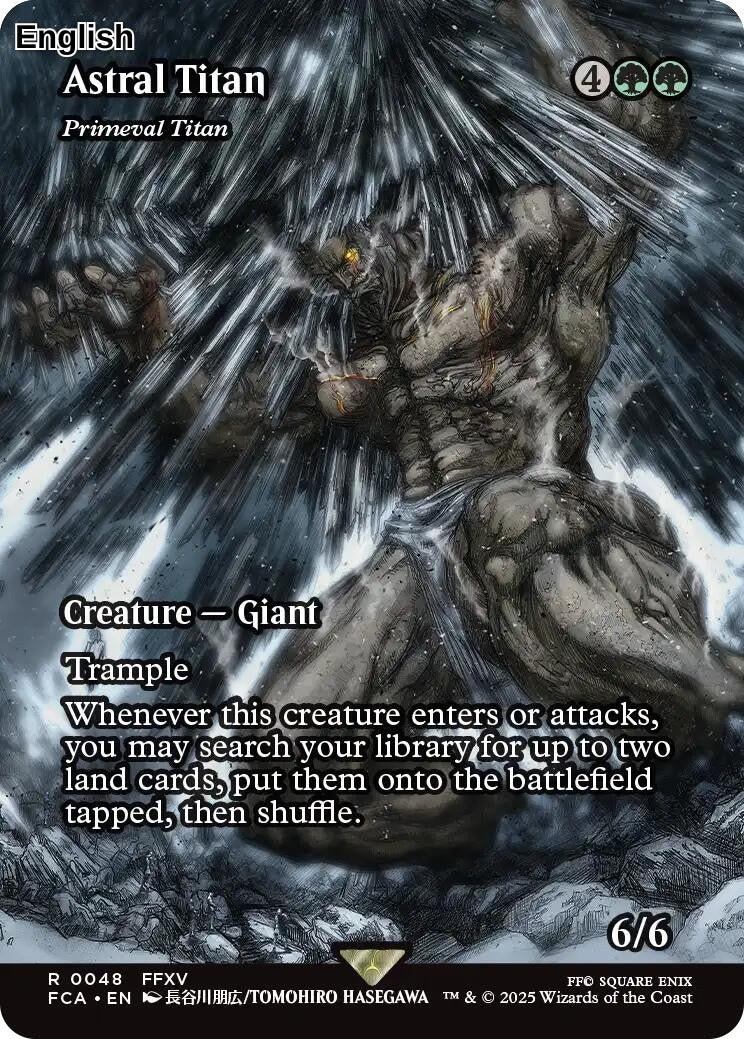 Astral Titan - Primeval Titan (Showcase)