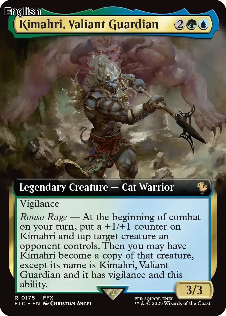 Kimahri, Valiant Guardian (Extended Art)