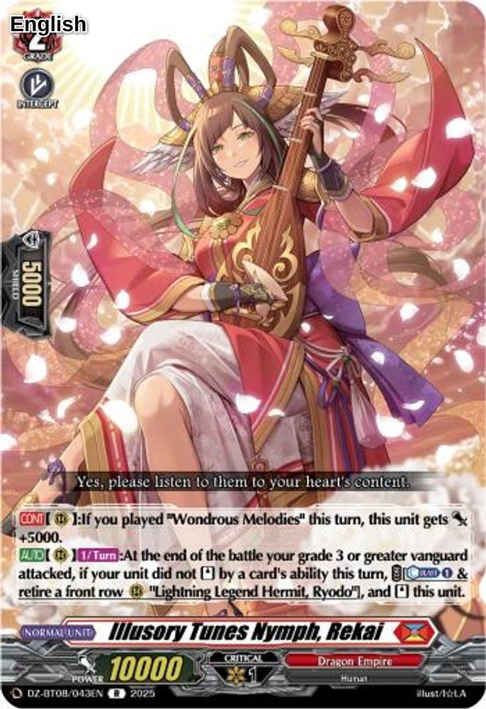Illusory Tunes Nymph, Rekai