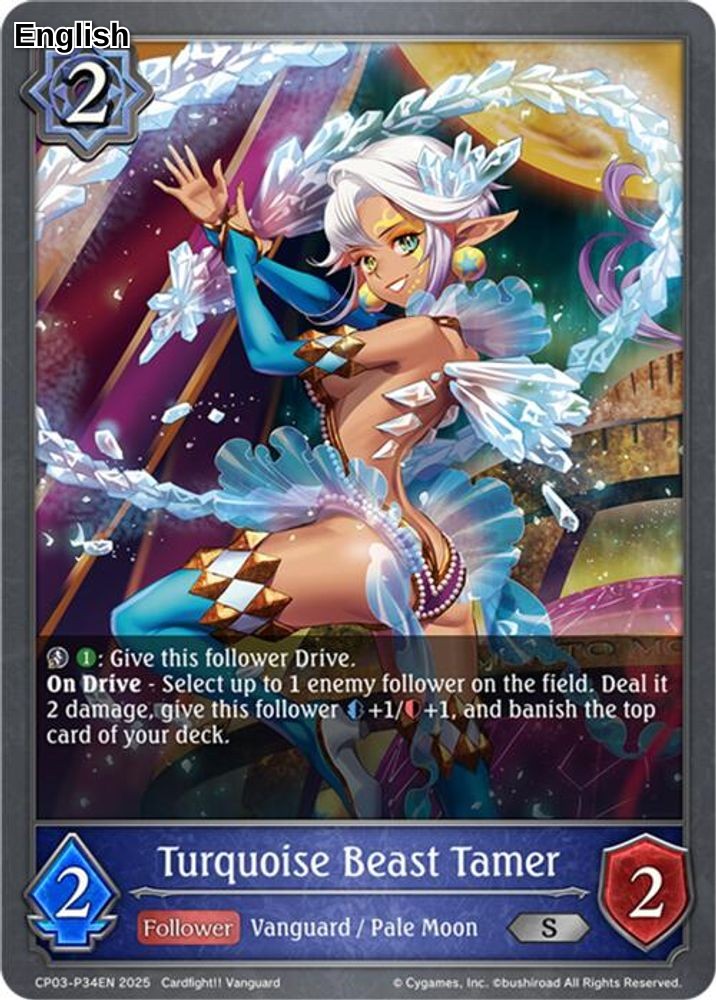 Turquoise Beast Tamer - P34EN (Foil)