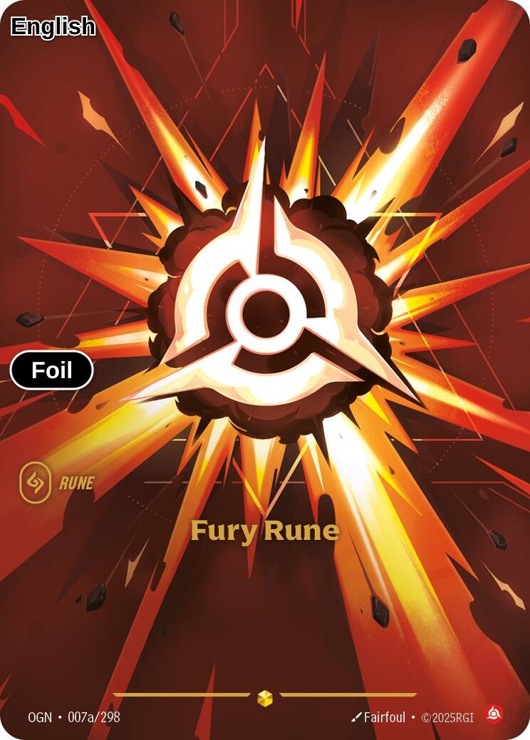 Fury Rune (Alternate Art)