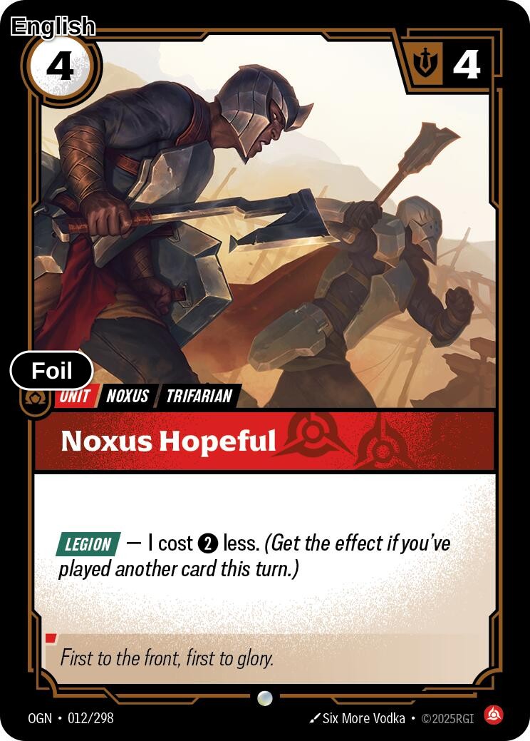 Noxus Hopeful