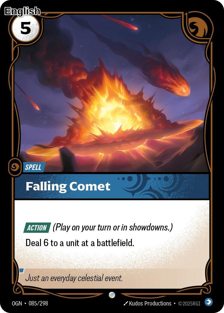 Falling Comet