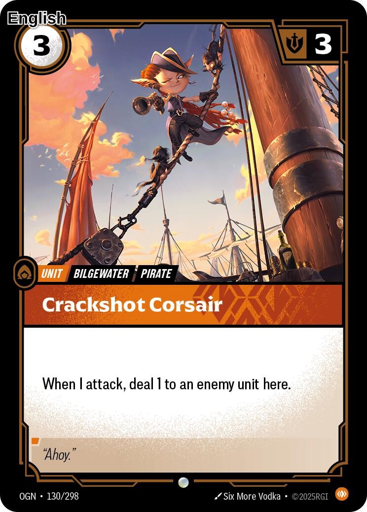 Crackshot Corsair