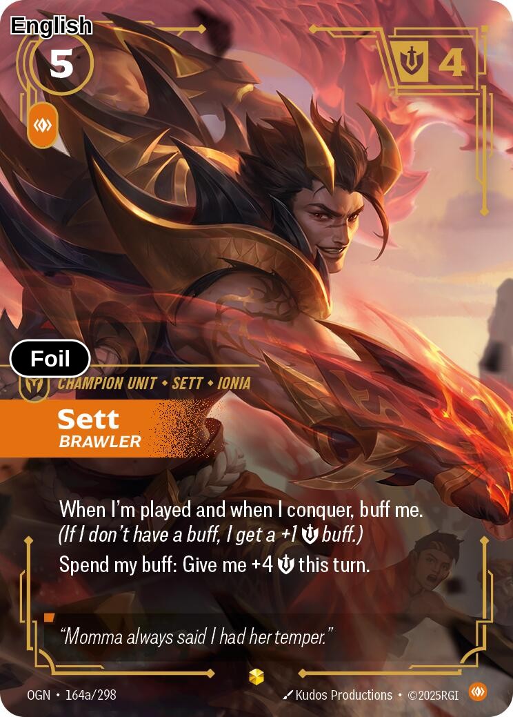 Sett, Brawler (Alternate Art)