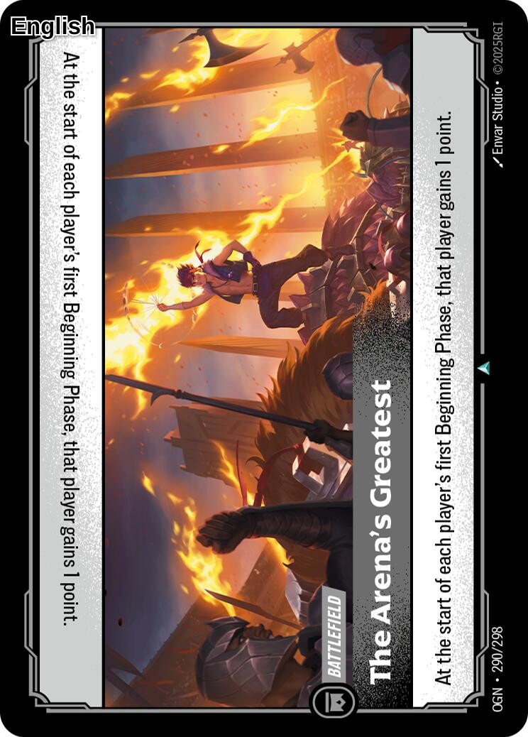 The Arena's Greatest