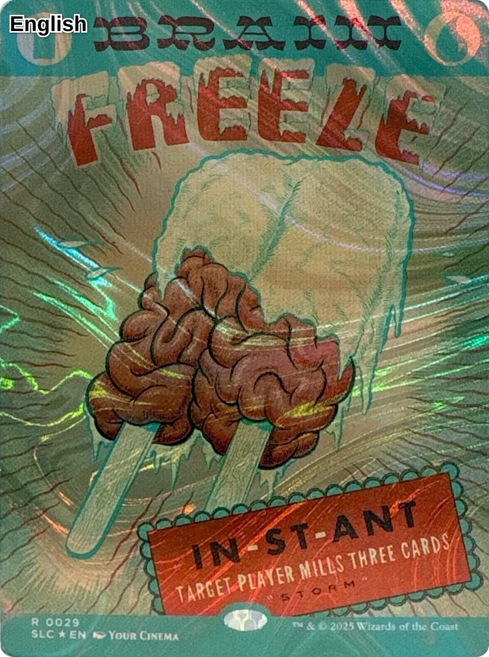 Brain Freeze (Halo Foil)
