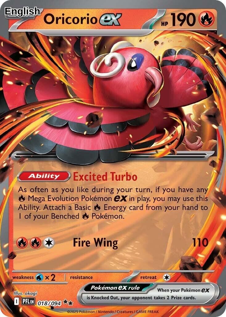 Oricorio ex - 018/094