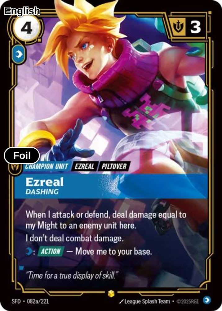 Ezreal, Dashing (Alternate Art)
