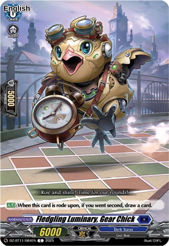Fledgling Luminary, Gear Chick