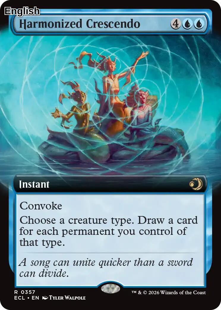 Harmonized Crescendo (Extended Art)