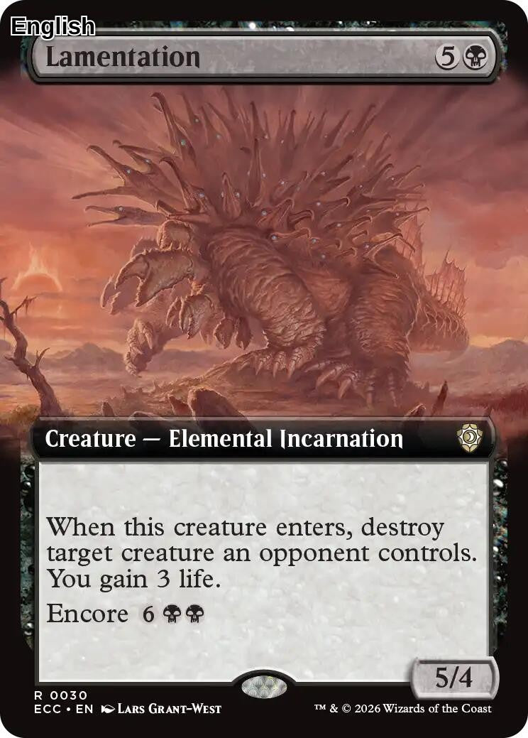 Lamentation (Extended Art)