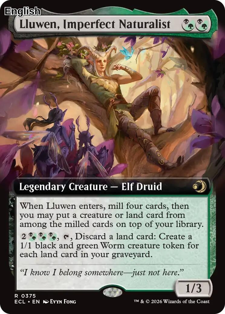 Lluwen, Imperfect Naturalist (Extended Art)