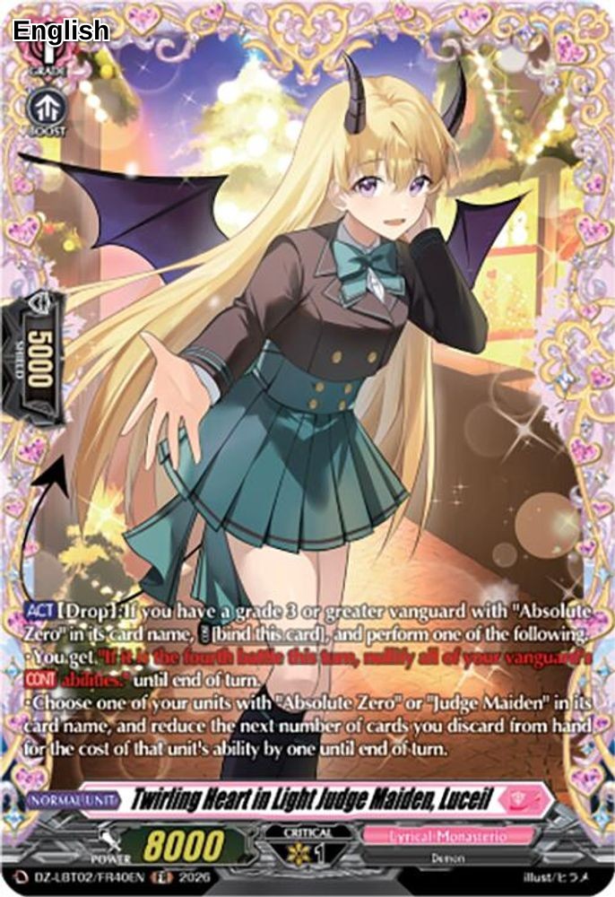 Twirling Heart in Light Judge Maiden, Luceil (FR)